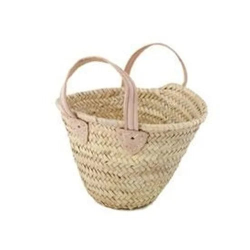 TODDLER French Straw Basket - Pink Waters 