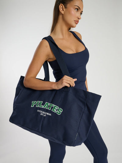 Cream Sport Tote Bag