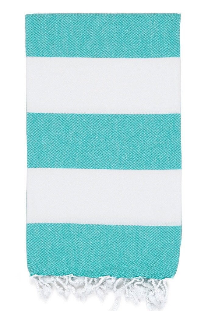 MONOGRAMMED BOLD Peshtemal-Pink Waters 