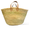 Ibiza - Medium Plain French Style Basket-Pink Waters 