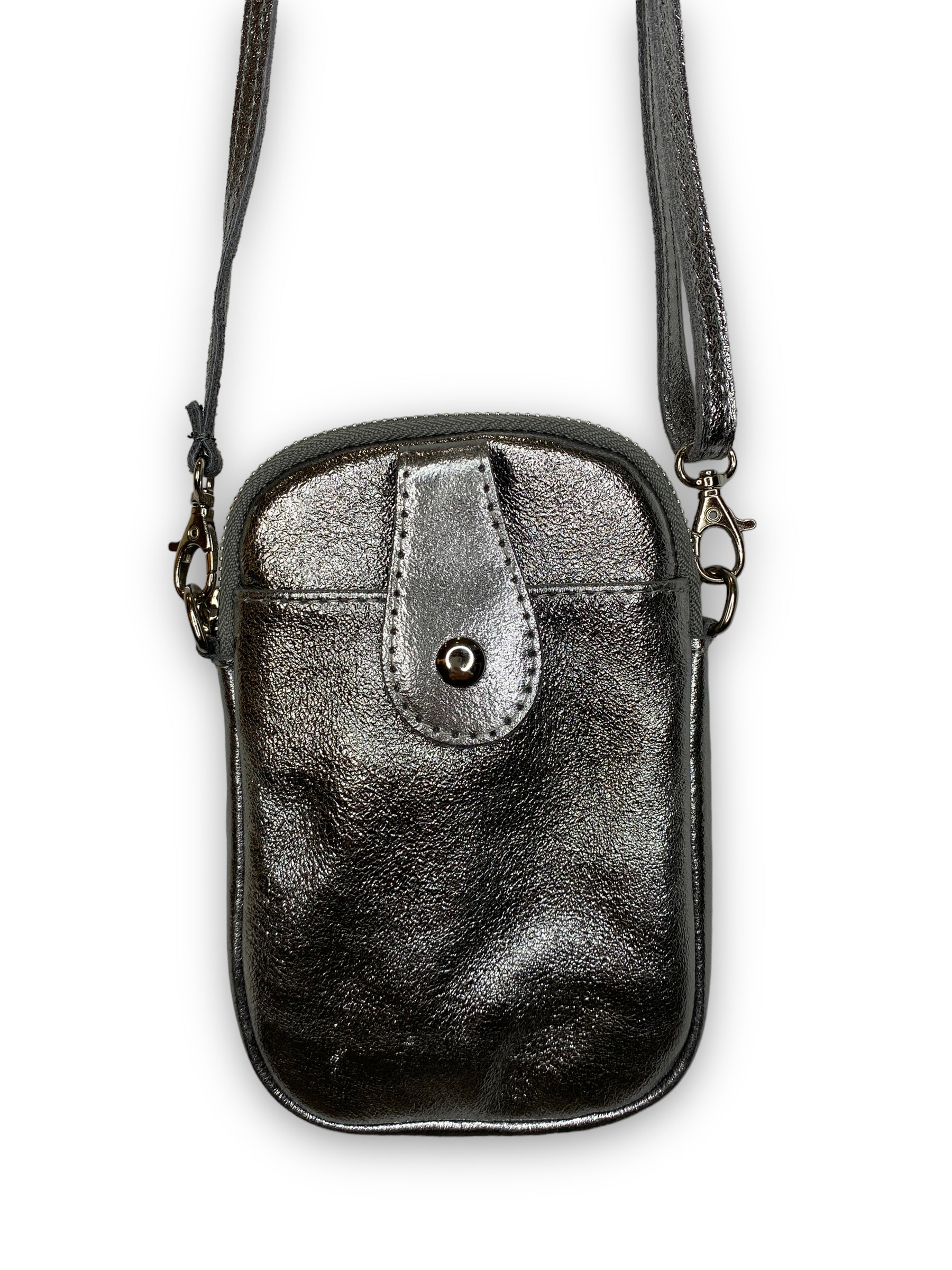 Phone Crossbody Bag-Pink Waters 