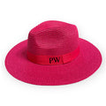 ANTIBES Personalised Fedora - PINK-Pink Waters 