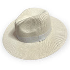 ANTIBES Personalised Fedora - WHITE-Pink Waters 