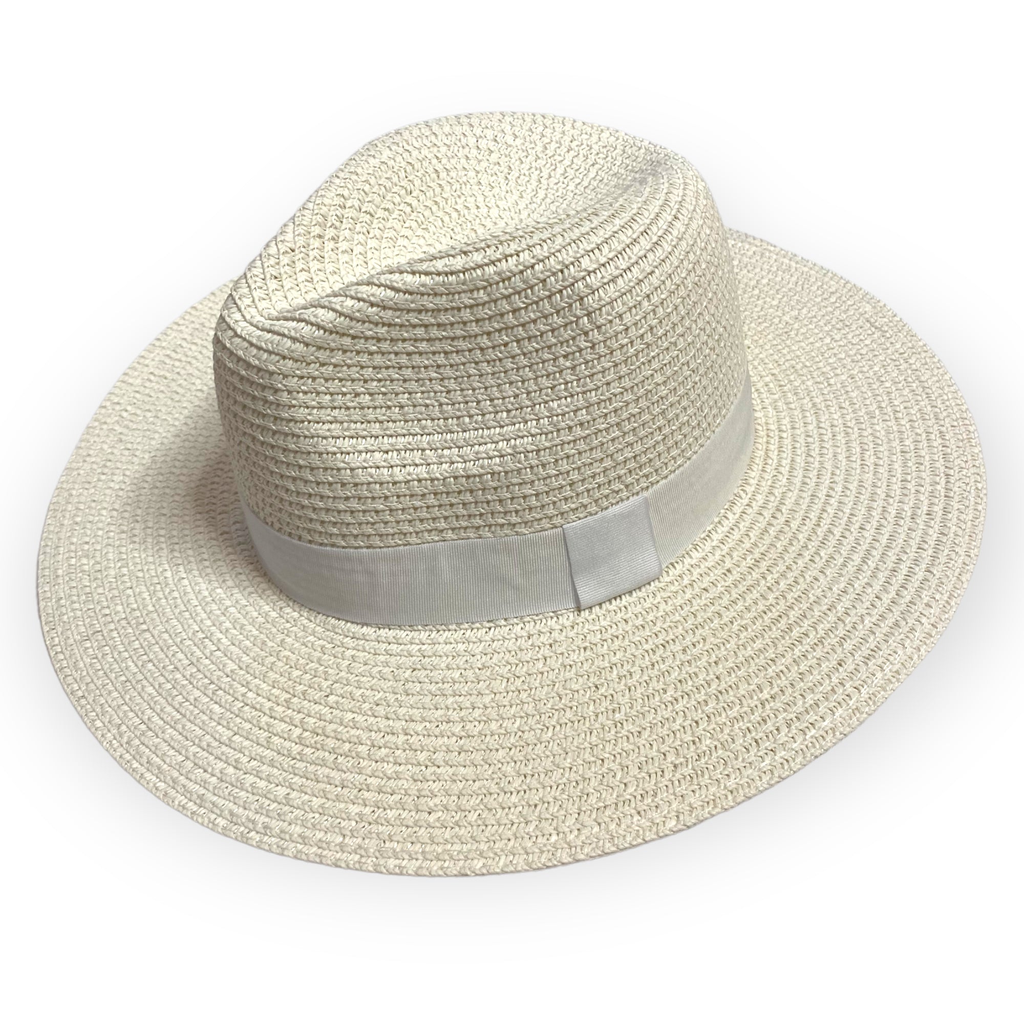 ANTIBES Personalised Fedora - WHITE-Pink Waters 