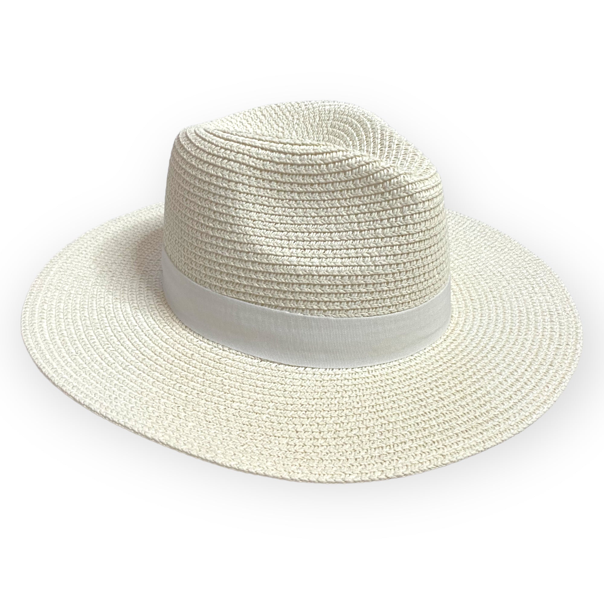 ANTIBES Personalised Fedora - WHITE-Pink Waters 