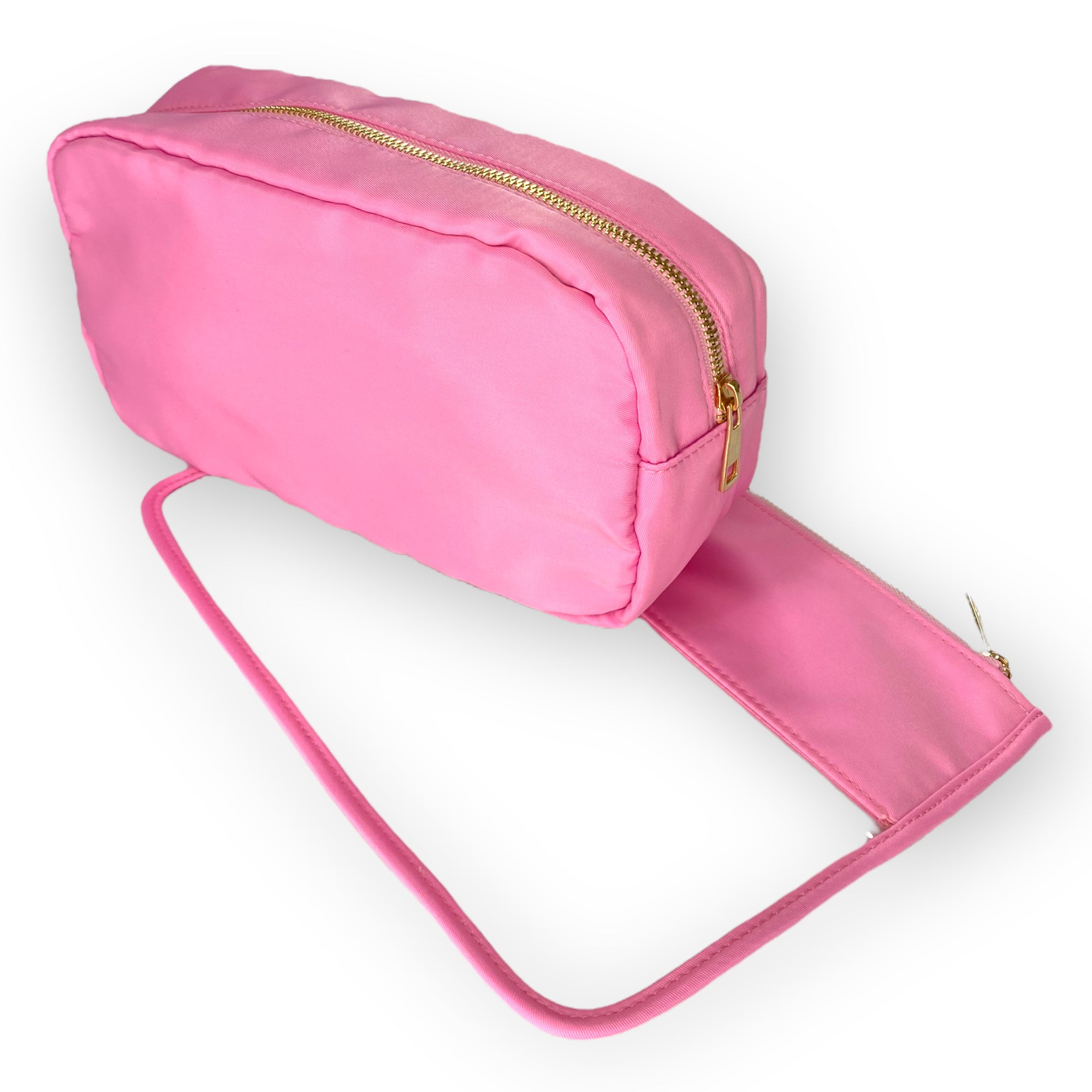 Personalised Makeup Bag/Travel Set - Pink-Pink Waters 