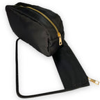 Personalised Makeup Bags/Travel Set - Black-Pink Waters 