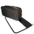 Personalised Makeup Bags/Travel Set - Black-Pink Waters 