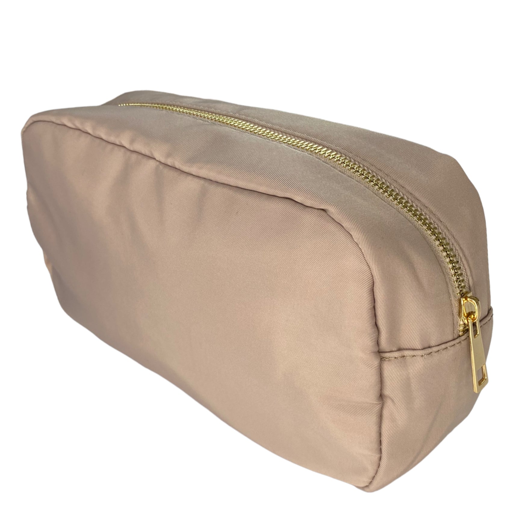 Personalised Makeup Bags/Travel Set - Beige-Pink Waters 