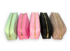 Personalised Makeup Bags/Travel Set - Black-Pink Waters 