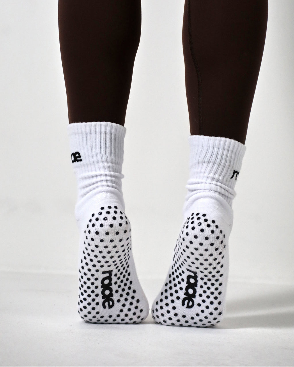 Pilates Grip Socks-Pink Waters 