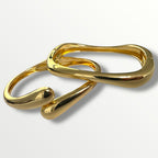 Liquid Gold Bangles - 2 Options-Pink Waters 