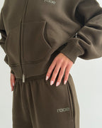 Smokey Olive Straight Leg Joggers-Pink Waters 