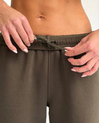 Smokey Olive Straight Leg Joggers-Pink Waters 