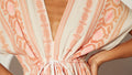 Pink Boho Jaquard Dress-Pink Waters 