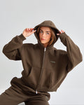 Smokey Olive Hoodie-Pink Waters 