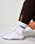 Pilates Grip Socks-Pink Waters 