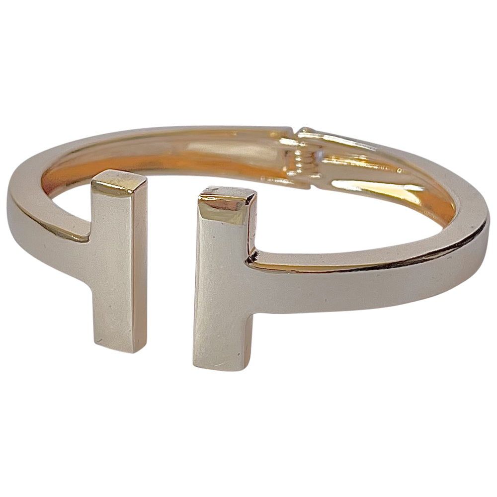 T Bar Bracelet - Gold