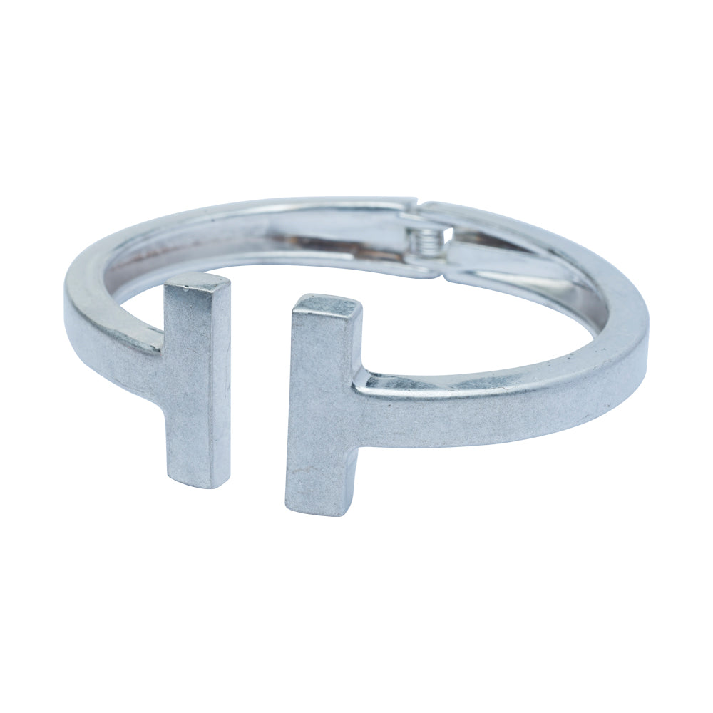 T Bar Bracelet - Silver