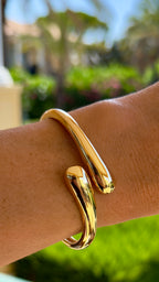 Liquid Gold Bangles - 2 Options-Pink Waters 