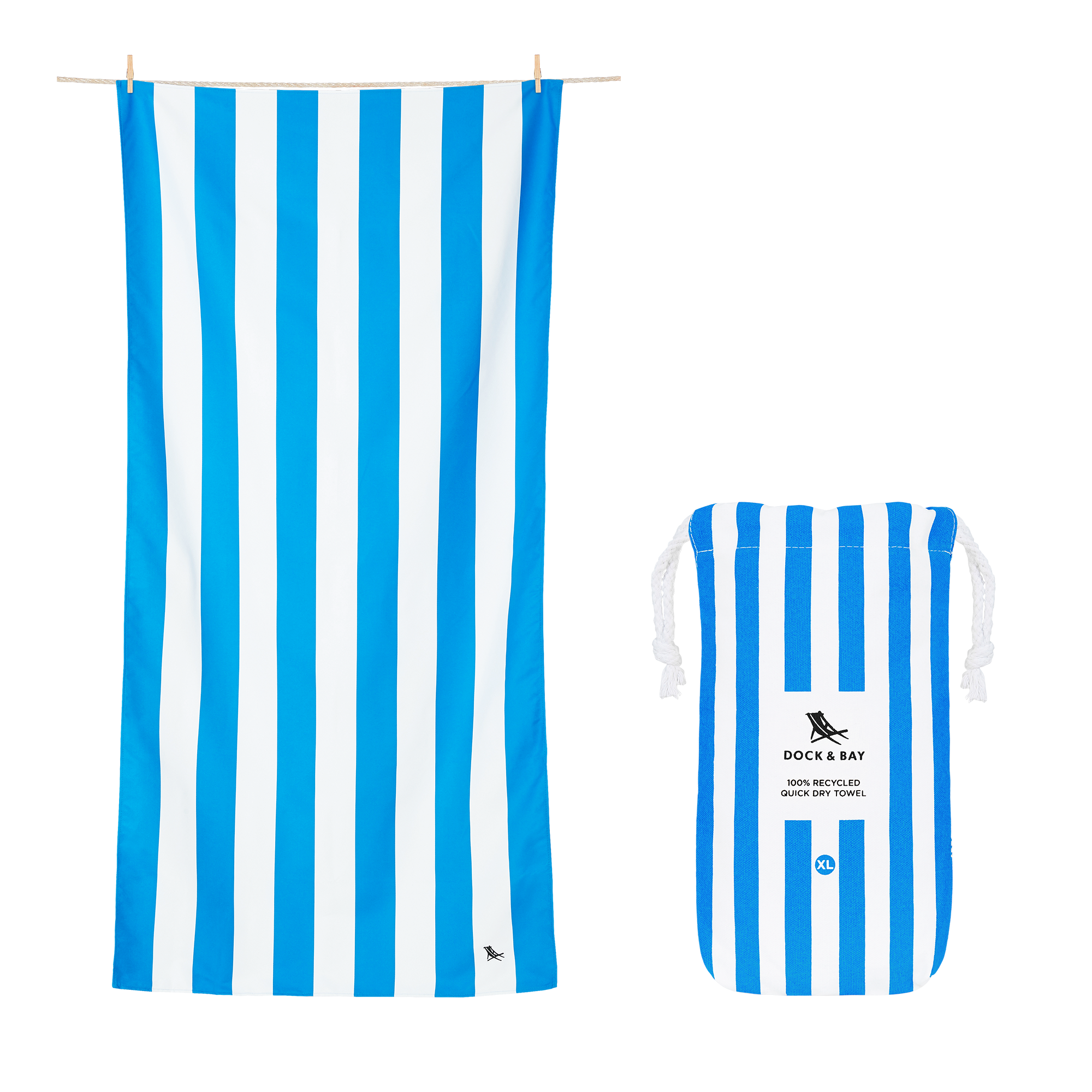 XL Bondi Blue Beach Towel