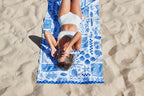 XL Grecian Shores Beach Towel