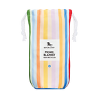 Candy Stripes Picnic Blanket
