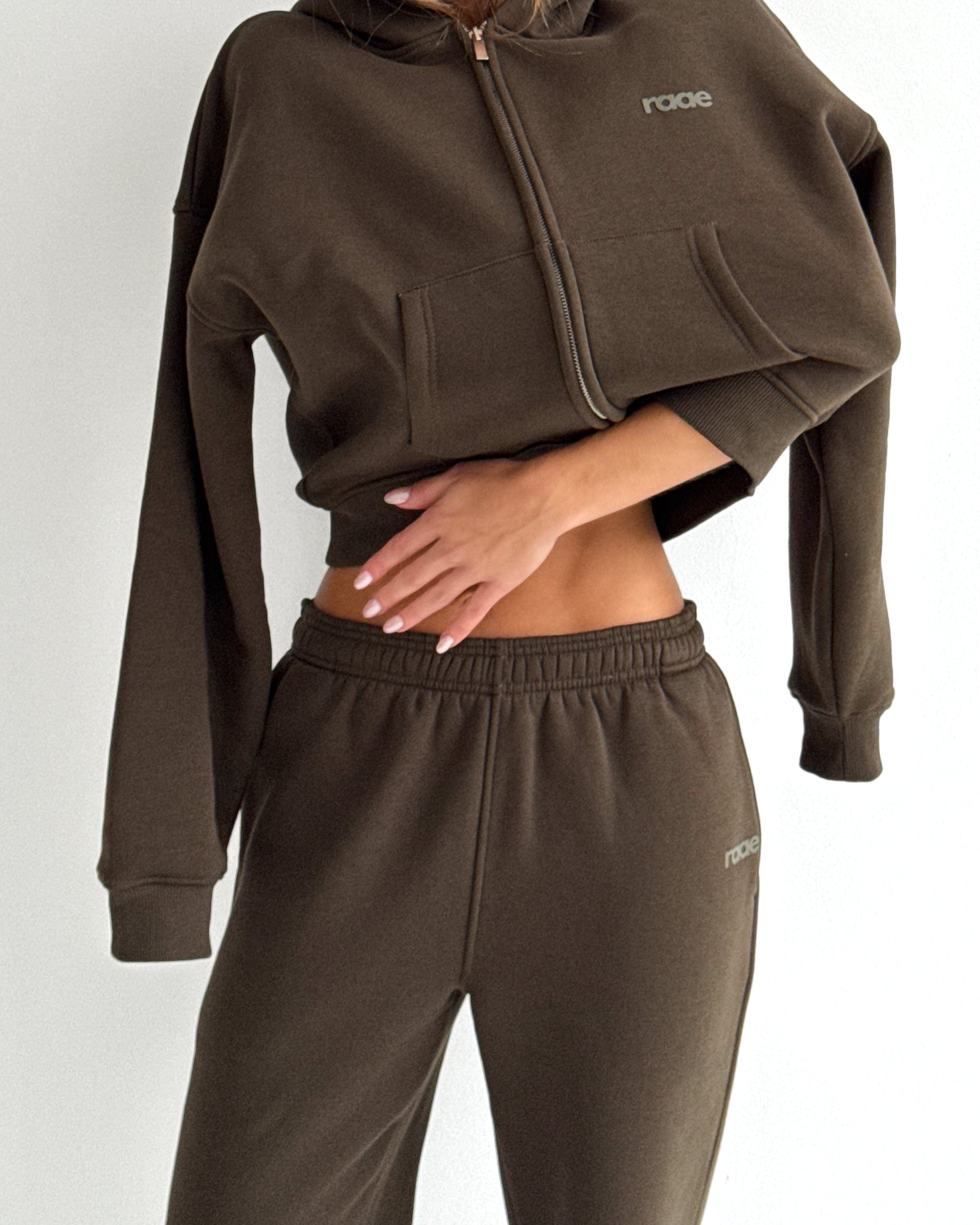 Smokey Olive Straight Leg Joggers-Pink Waters 