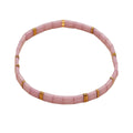Pink  - Tila Beaded Bracelet-Pink Waters 