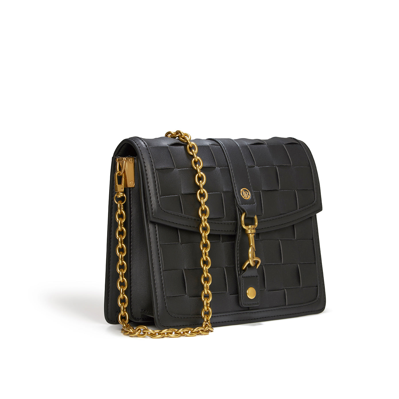 Daisy Black Vegan Shoulder & Crossbody Bag-1