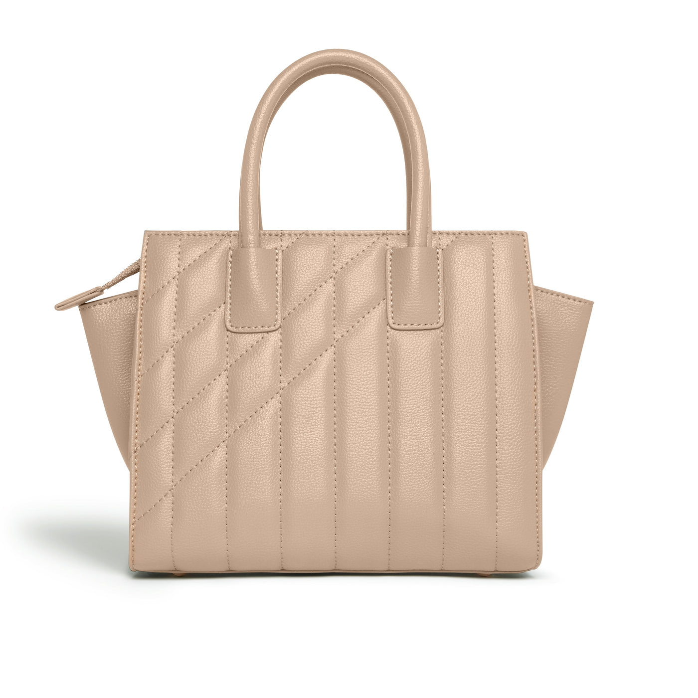 Mini Demi Tote Bag in Beige-4