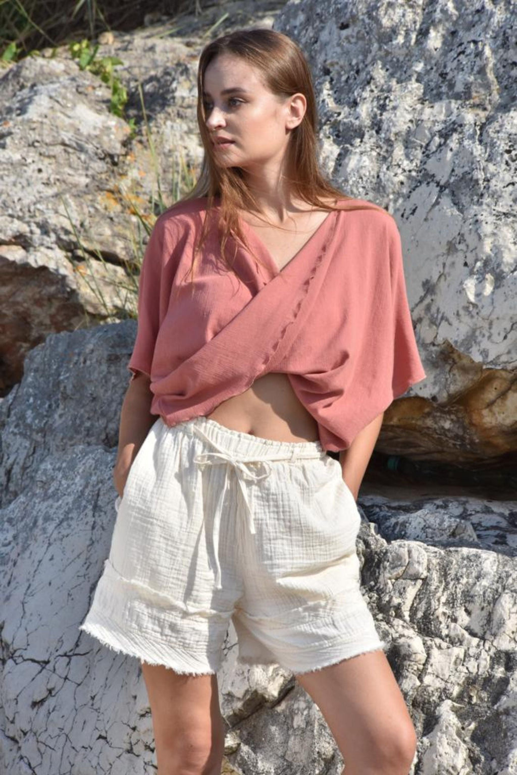 LOTUS Top in Blush