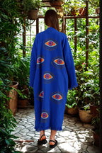 NAYA Organic Cotton Kimono in Sapphire