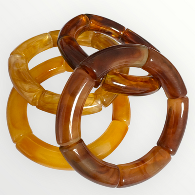 Resin Bangles - 4 Colours