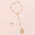 Shahmaran Bracelet Heart Link Chain