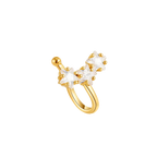 18K Gold Plated Star Ear Cuff
