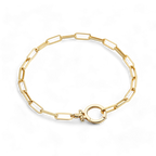 Paperclip Chain Bracelet
