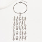 Initial Charm Bracelet – Gold & Silver