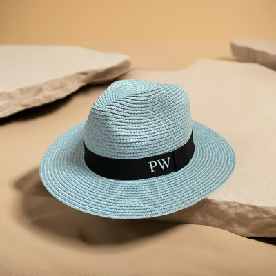 ANTIBES Personalised Fedora - Blue