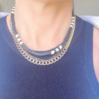 Boho Beaded Necklaces - White or Black-Pink Waters 