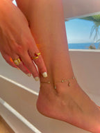 Sholah Luxe 18k Gold Plated Anklet