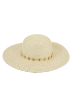 South Beach Sea Shell Beach Summer Hat-Pink Waters 