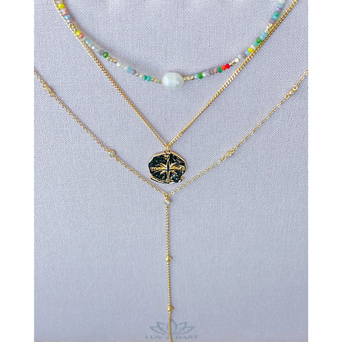 CLAUDIA Luv & Bart Necklace-Pink Waters 