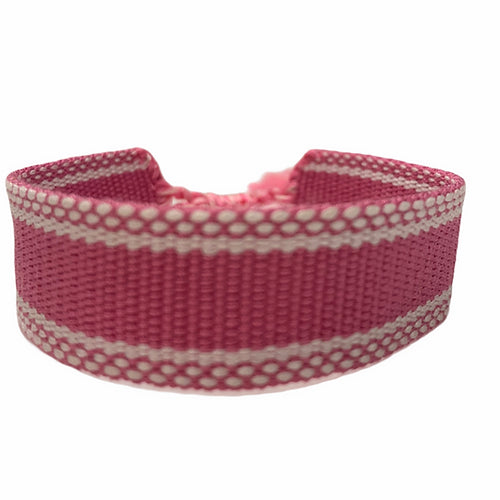 Personalised Friendship Bracelet - Beige-Pink Waters 