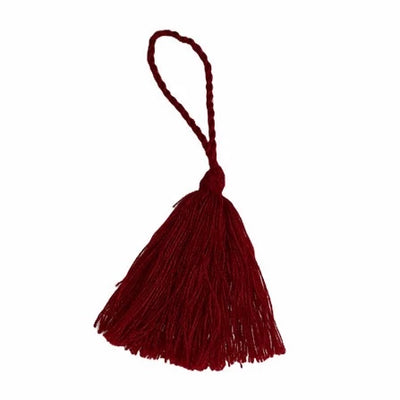 Burgundy Large Tassel - Pink Waters 