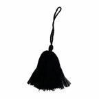 Black Large Tassel-Pink Waters 