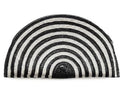 MOON Natural/Black Woven Clutch-Pink Waters 
