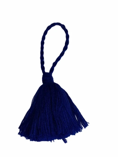 Royal Blue Large Tassel-Pink Waters 