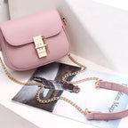 Pink Chain Handbag-Pink Waters 