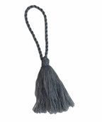 Grey Large Tassel-Pink Waters 